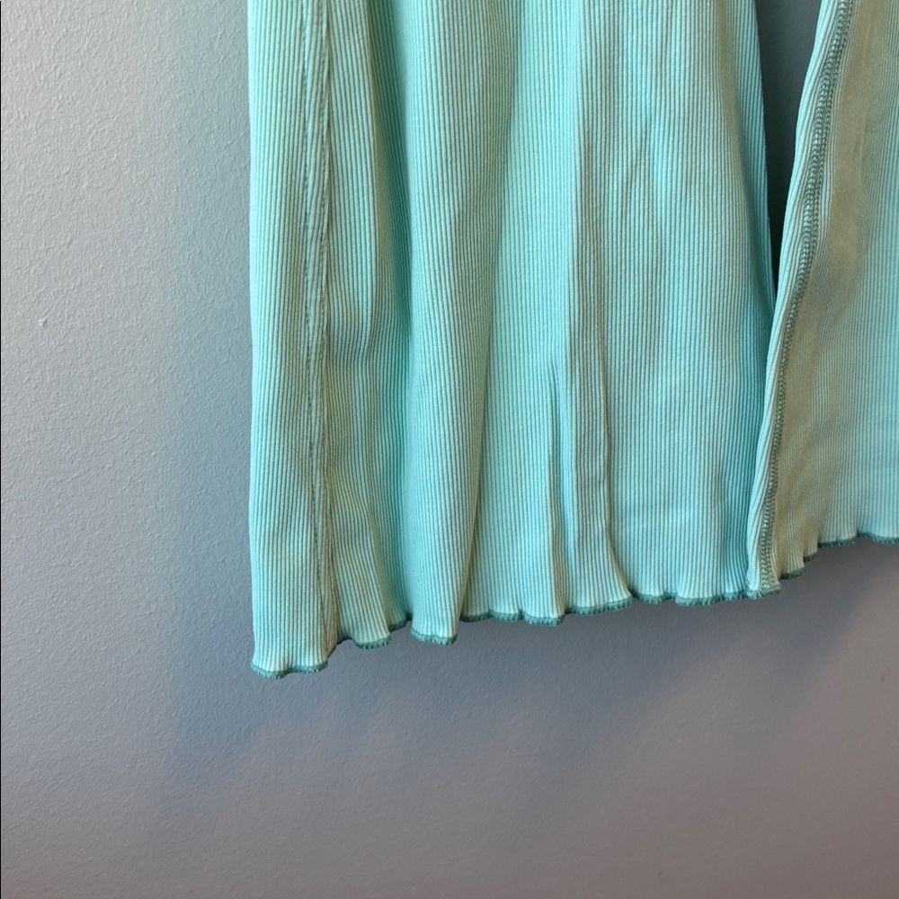 Outdoor Voices Light Green Flare Pants - Picture 3 of 5